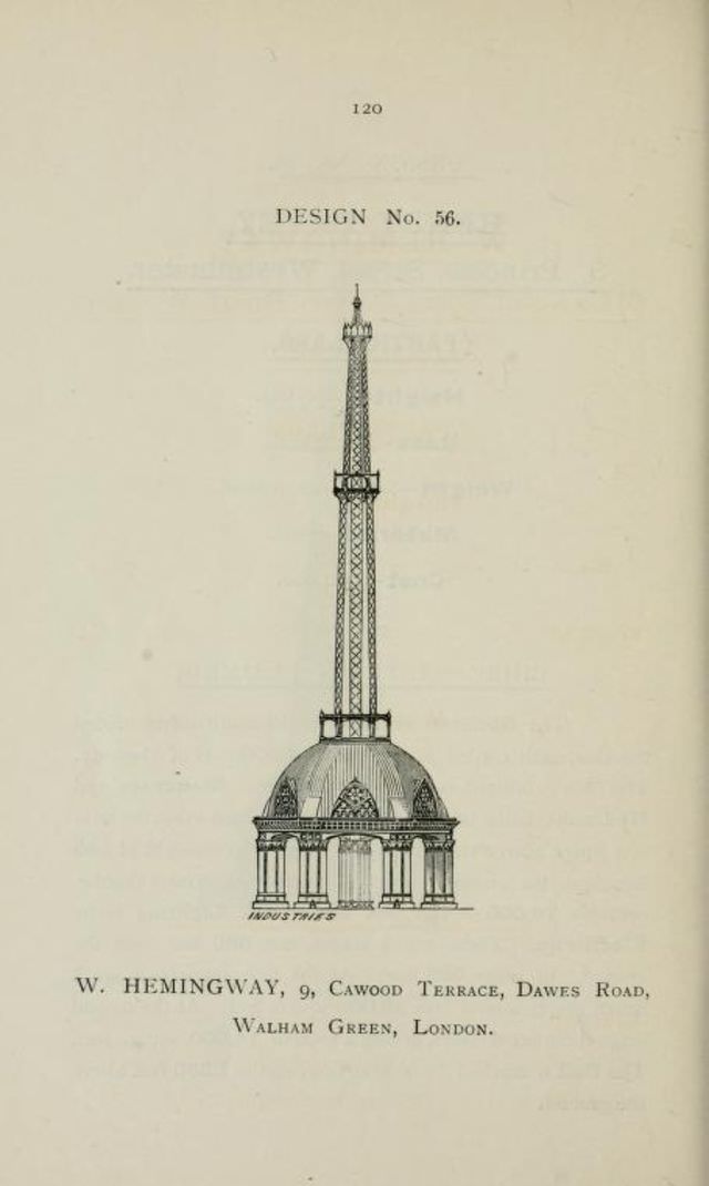 50+ Competitive Designs Submitted For The Construction Of Great Tower For London In 1890 Inventions