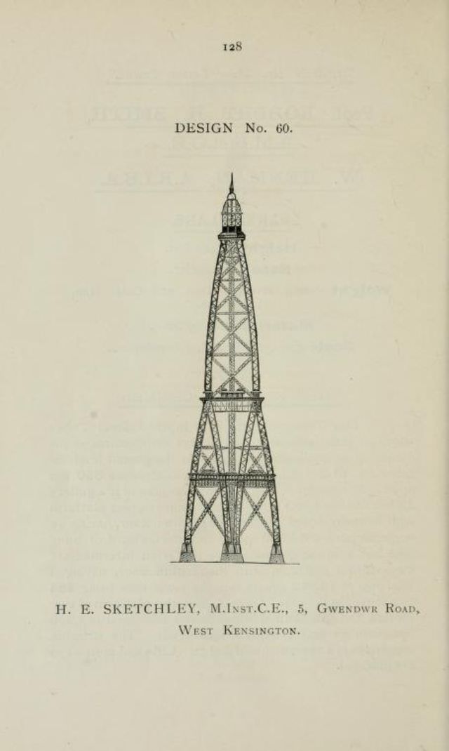 50+ Competitive Designs Submitted For The Construction Of Great Tower For London In 1890 Inventions