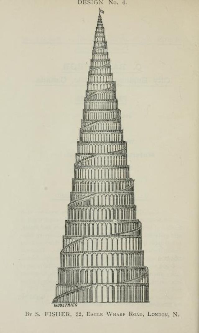 50+ Competitive Designs Submitted For The Construction Of Great Tower For London In 1890 Inventions