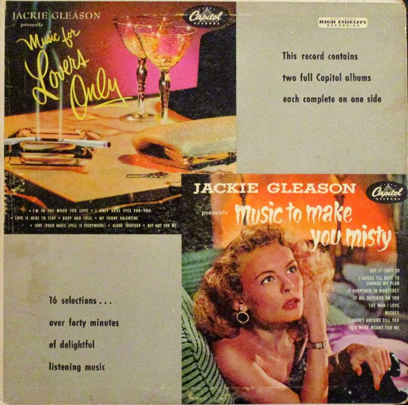 #16 Jackie Gleason Presents Music For Lovers Only ; Music To Make You Misty, 1956