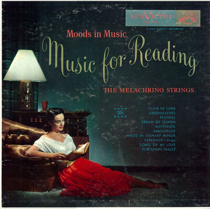 #35 Moods In Music: Music For Reading, Melachrino Strings, 1958