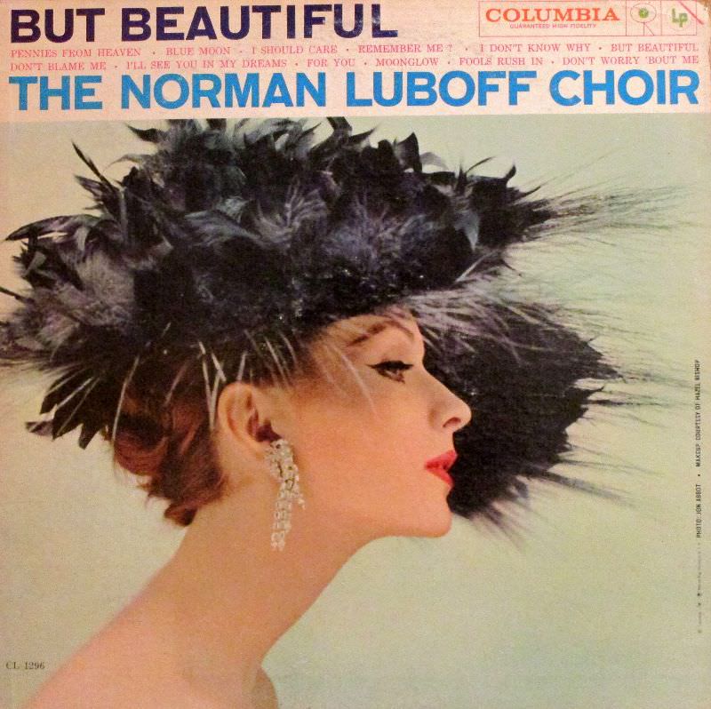 #43 But Beautiful, The Norman Luboff Choir, Model Jessica Ford, 1959