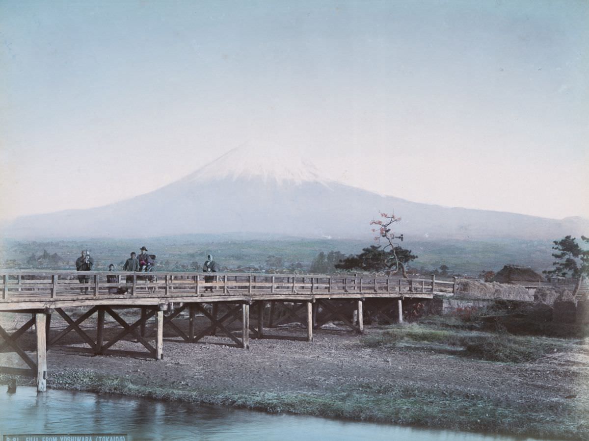 #18 Fuji from Yoshiwara (Tokaido)
