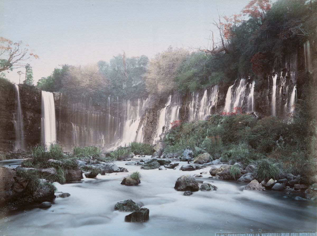 #12 Shiraitono-Taki (A Waterfall) near Fuji Mountain