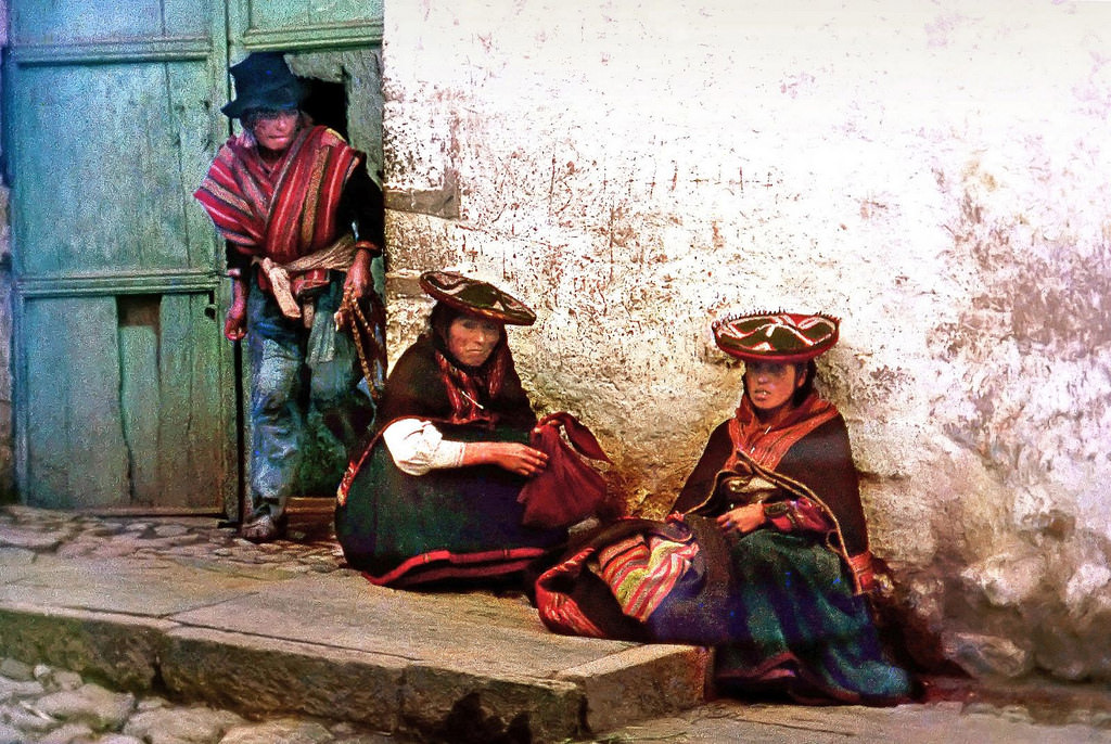 #40 Women in Cuzco, Peru, 1967