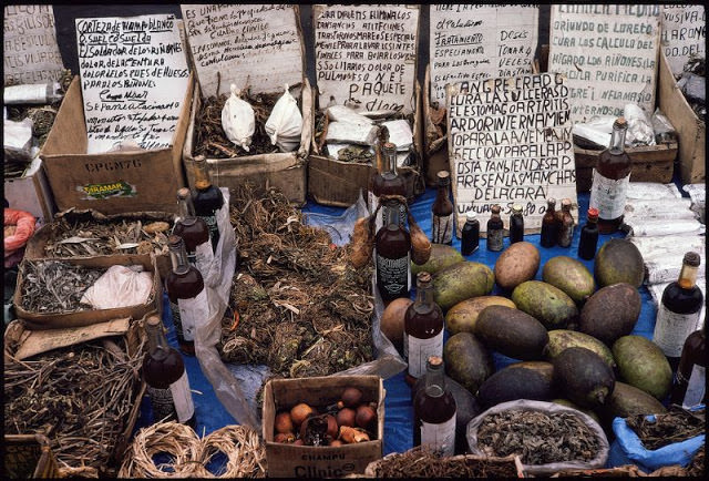 #52 Medicinal herbs, Street Market, Lima