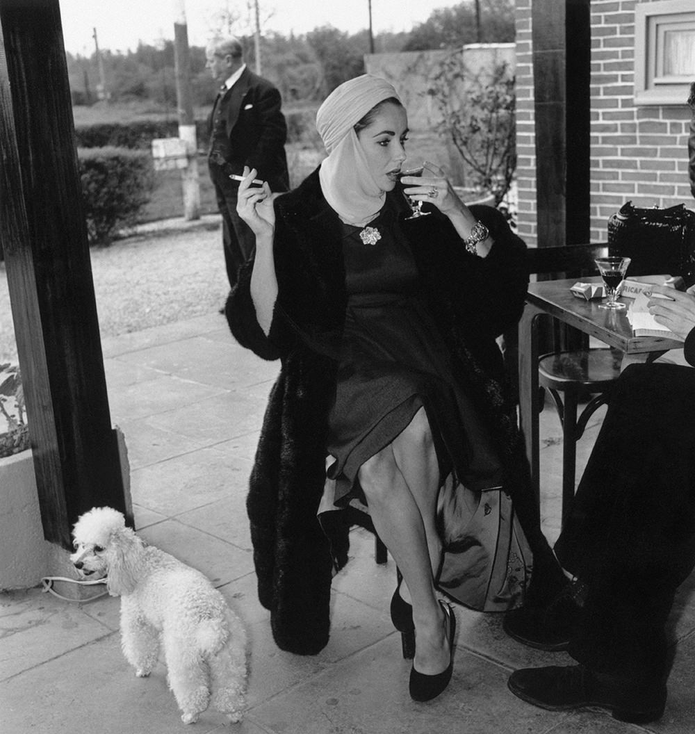 #7 Elizabeth Taylor and her dog