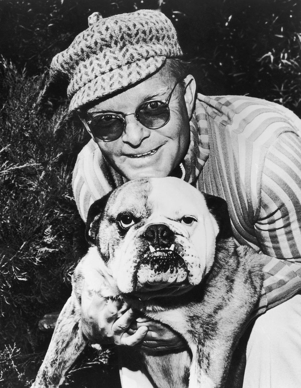 #27 Truman Capote with his dog