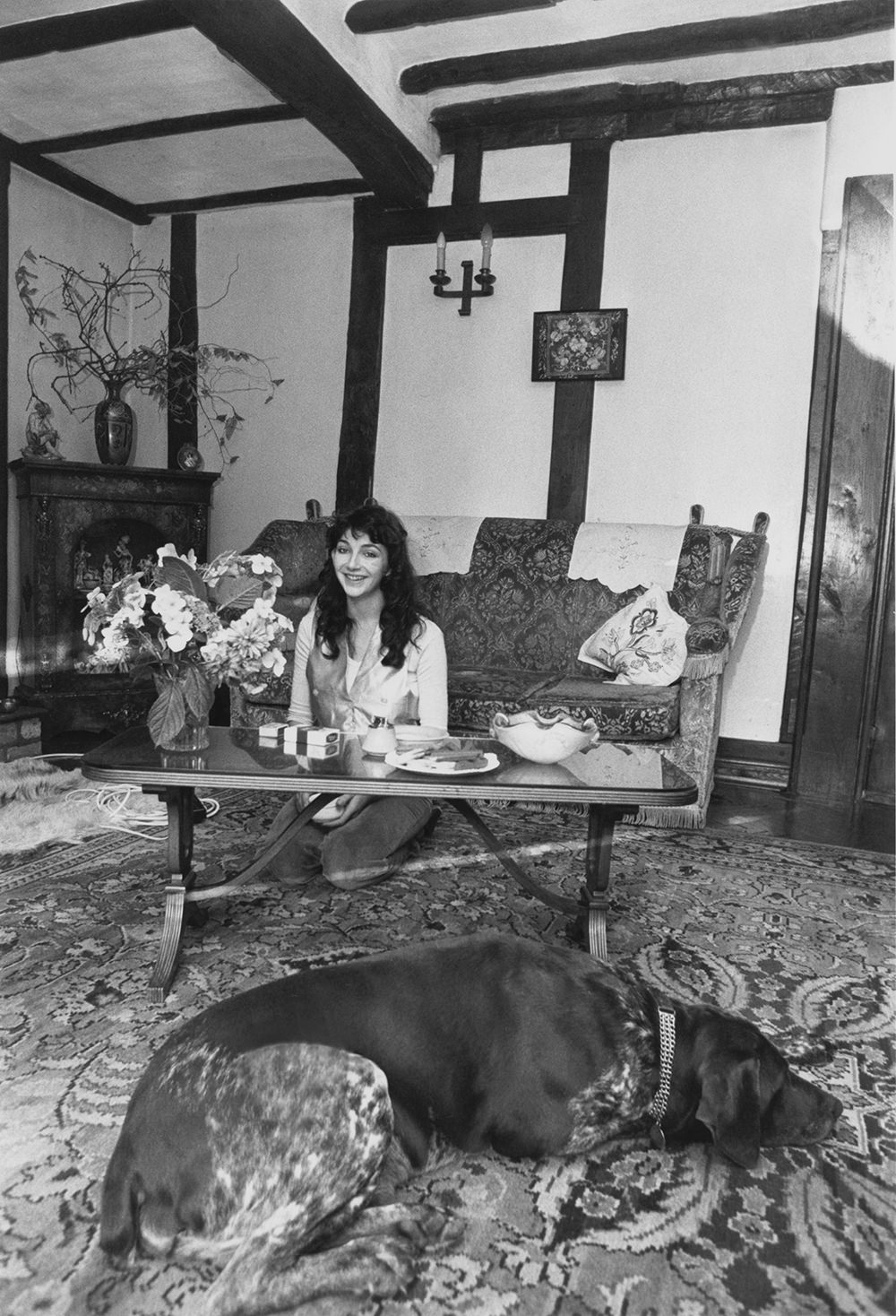 #31 Kate Bush and her dog