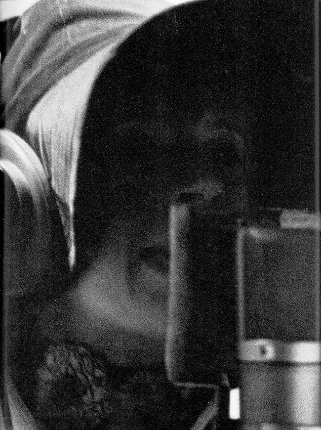 #22 Marianne Faithfull in the recording studio, ca. 1967.