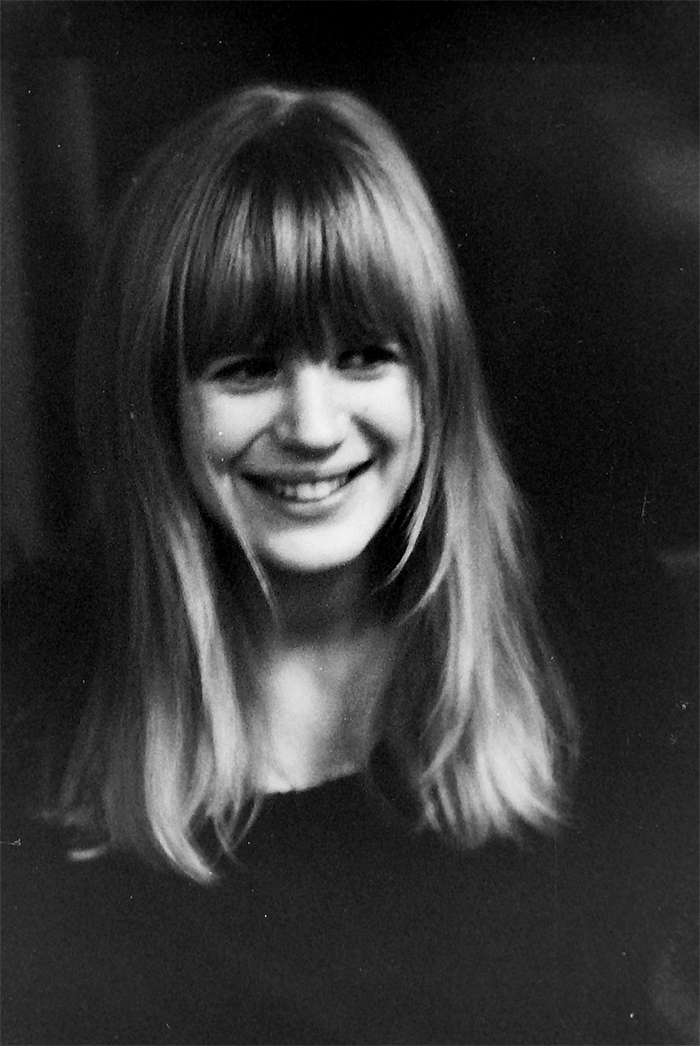 #3 Marianne Faithfull at Churchill College, Cambridge, ca. 1965