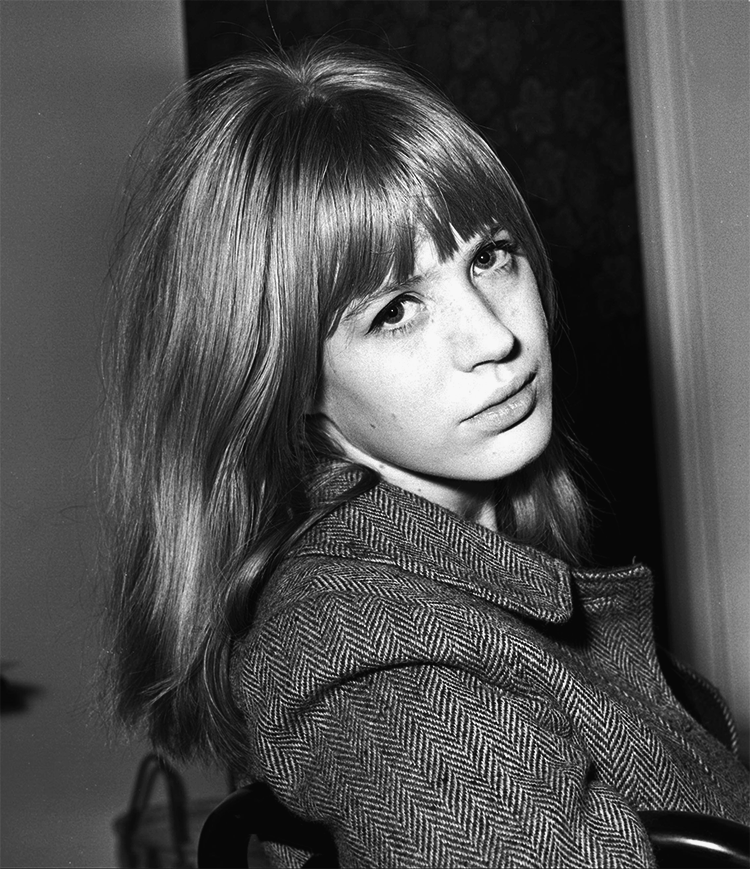 #37 Marianne Faithfull, ca. 1965