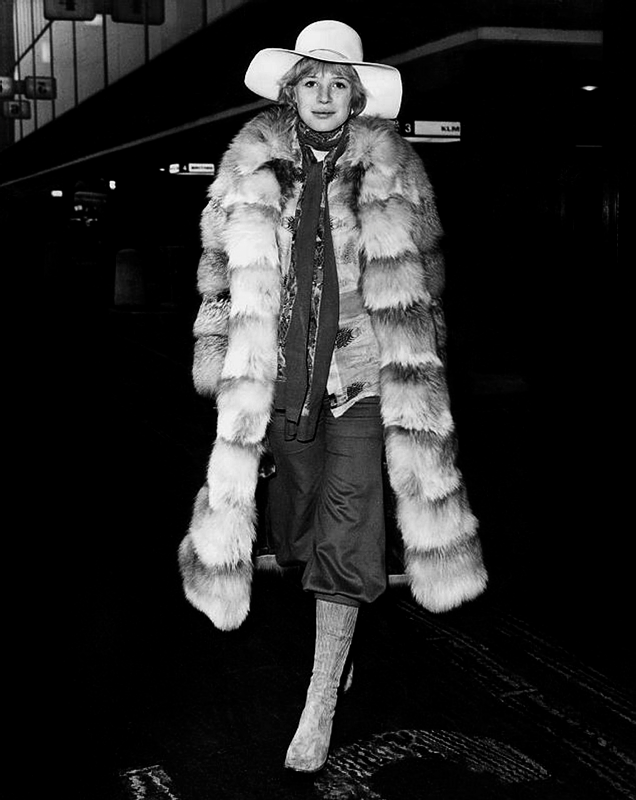 #38 Marianne Faithfull at Heathrow Airport, ca. late 1967