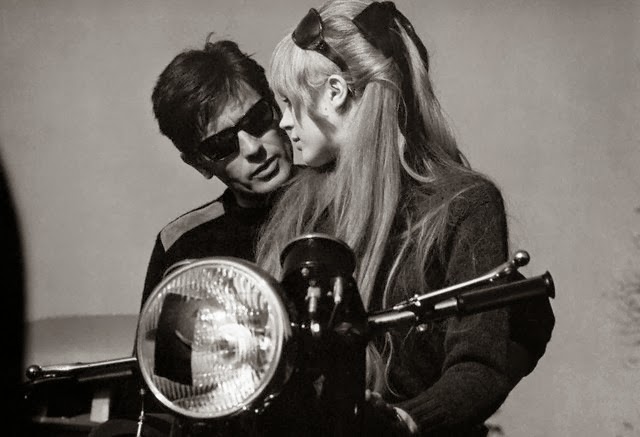 #51 Marianne Faithfull in ‘The Girl on a Motorcycle’, 1968