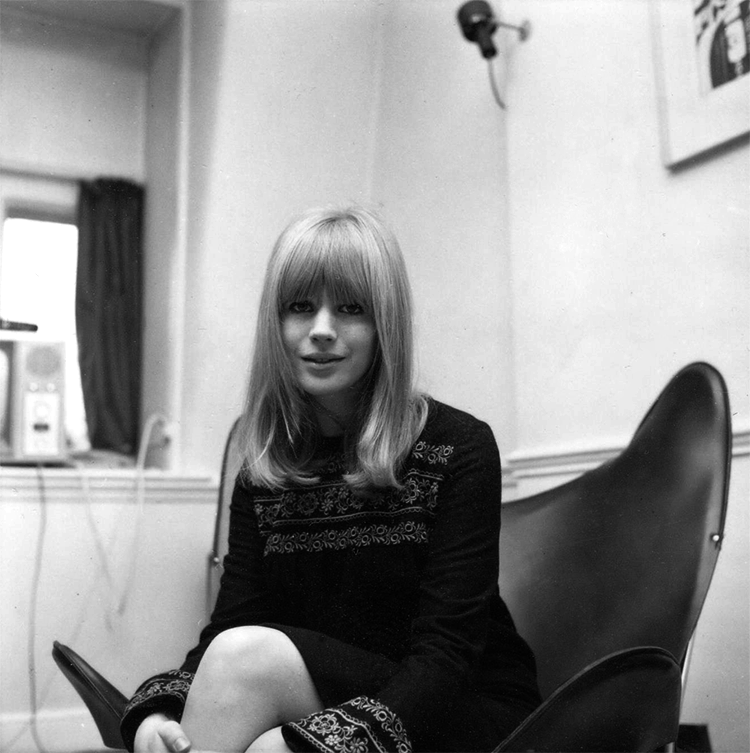 #9 Marianne Faithfull by Rob Bosboom, ca. 1966