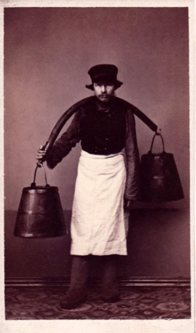 #50 House-porter carrying water
