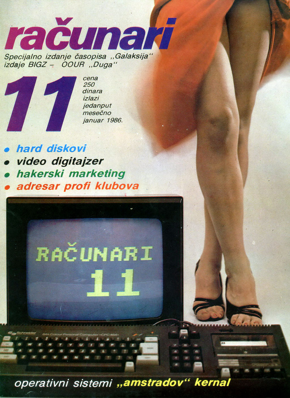Sensual Vintage Yugoslavian Computer Magazine Covers Girls Of The 1980s-90s Vintage Ads