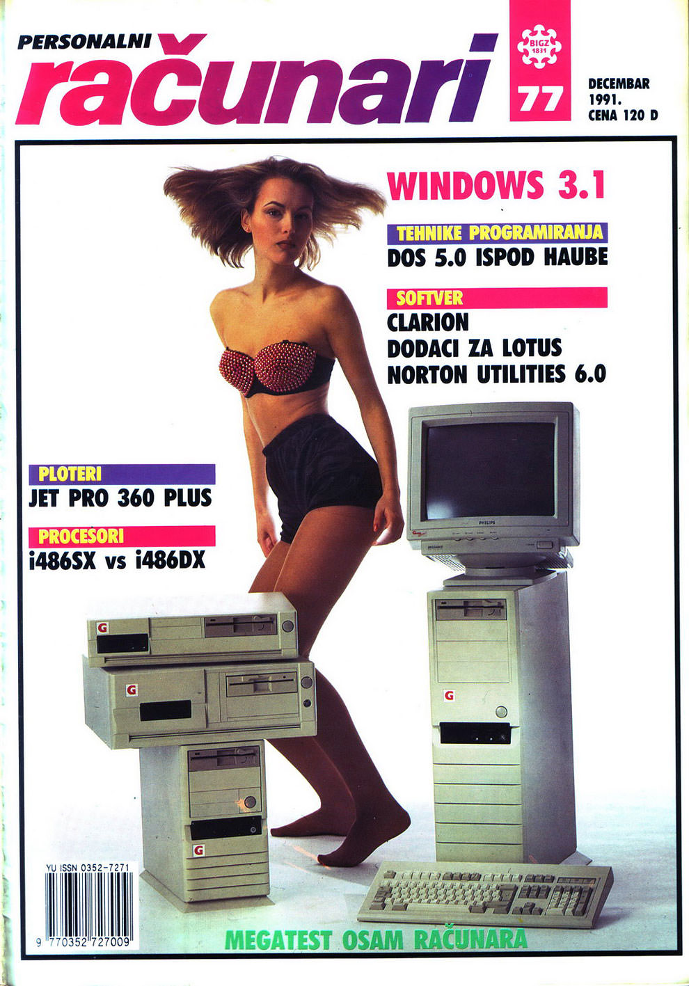 Sensual Vintage Yugoslavian Computer Magazine Covers Girls Of The 1980s-90s Vintage Ads