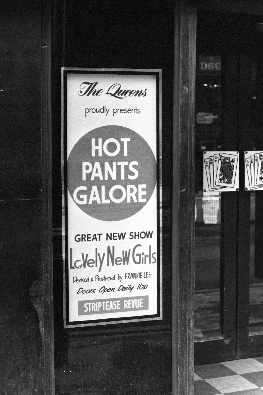#34 The Queens Hot Pants Galore, Berwick Street, 1972