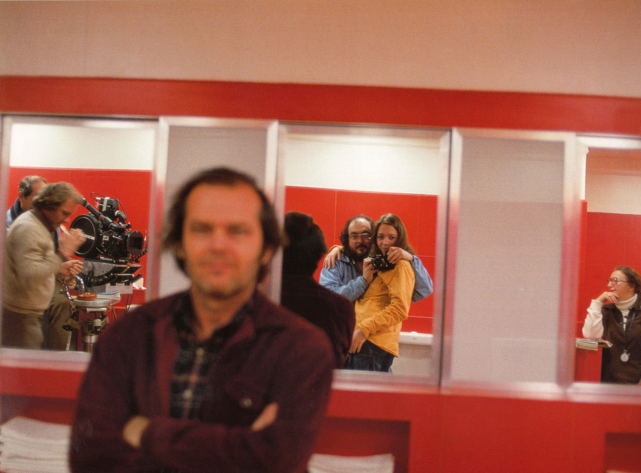 #23 Jack Nicholson on set.