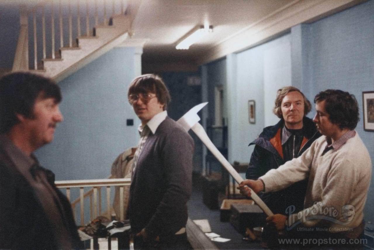 #35 Crew between takes.
