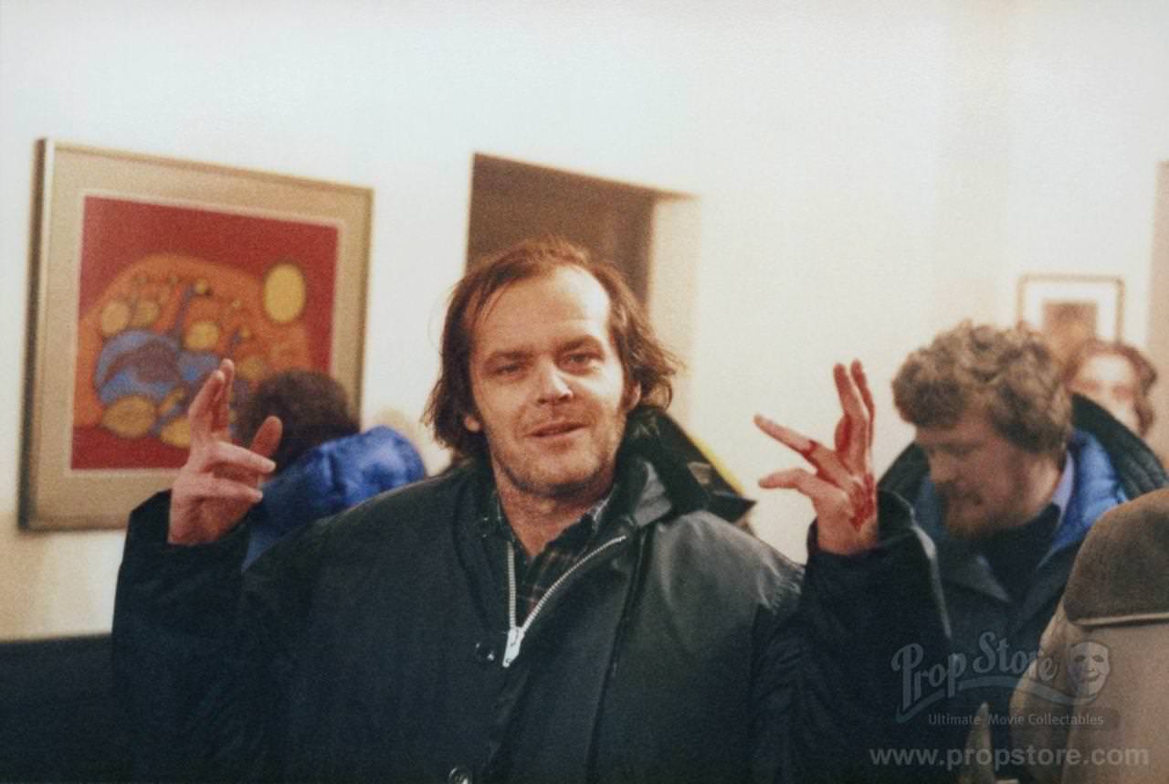 #37 Jack Nicholson on set.