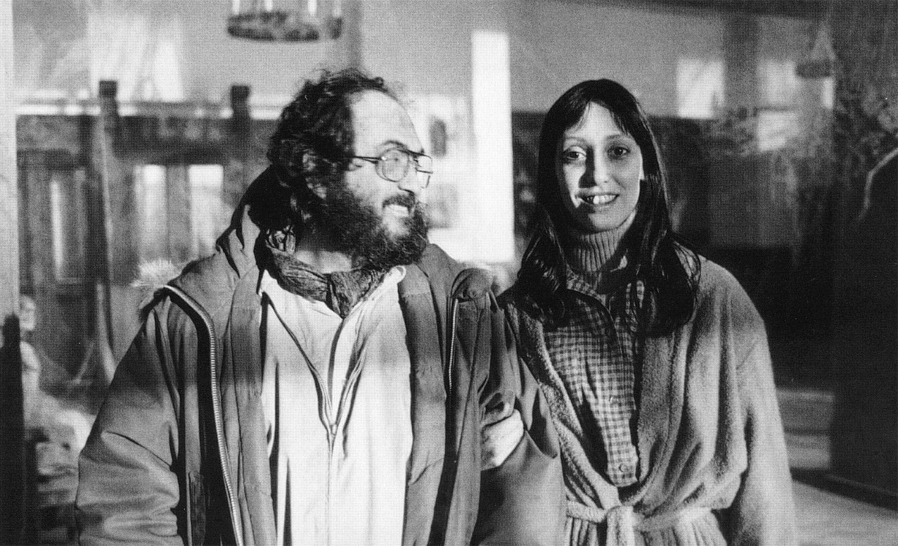 #40 Stanley Kubrick and Shelley Duvall.