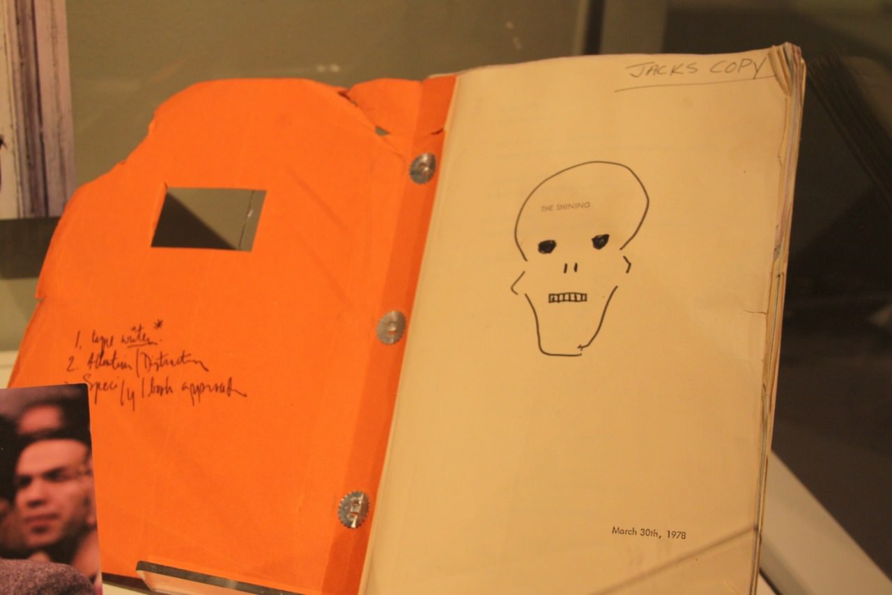 #47 Jack Nicholson’s personal working copy of the screenplay, on display at the California Museum in Sacramento, CA in 2