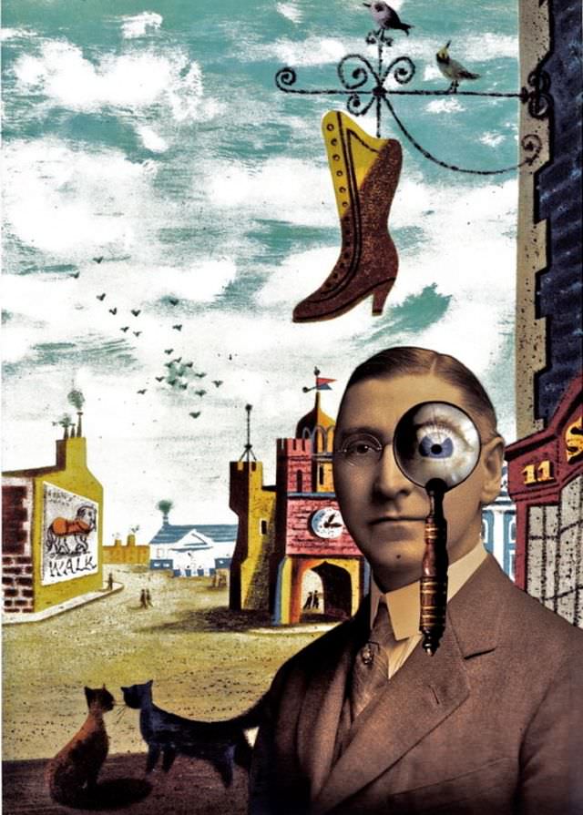 He’s as blind as he can be, just sees what he wants to see, Nowhere Man can you see me at all?”