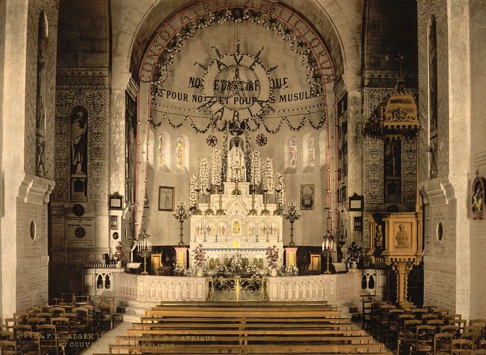 #24 Interior of Notre Dame d’Afrique, Algiers, Algeria