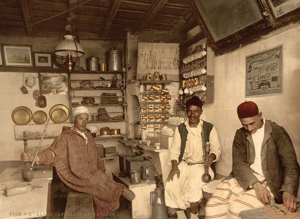 #33 Moorish coffee house, Algiers, Algeria