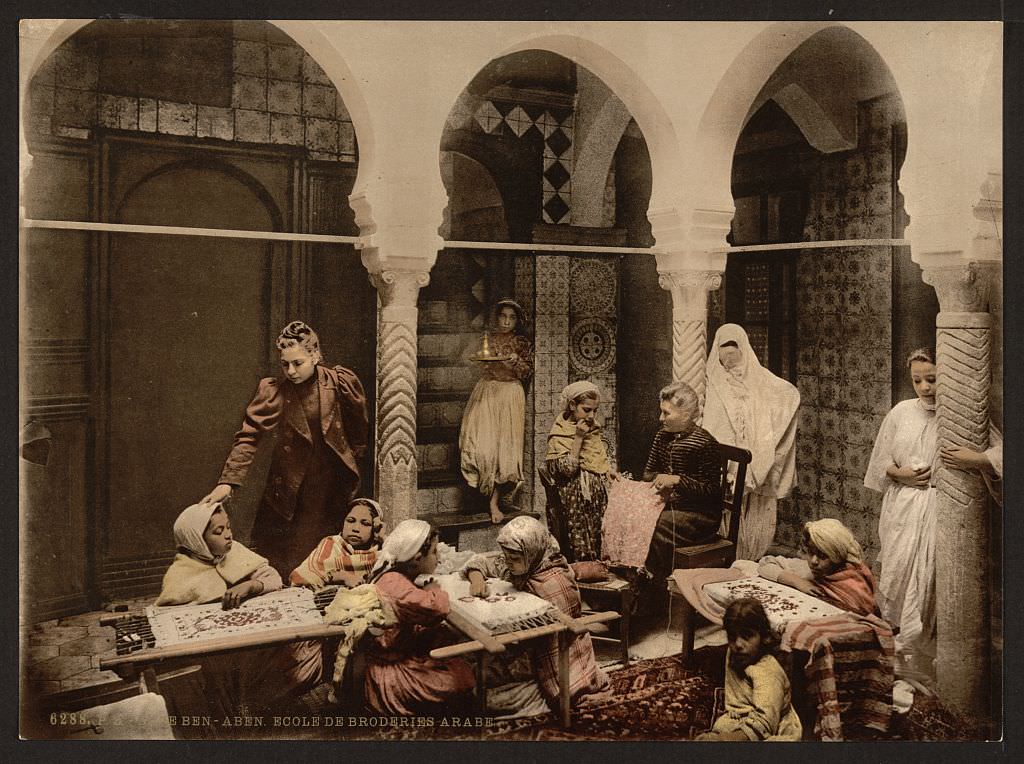 #36 Arab school of embroidery, Algiers, Algeria