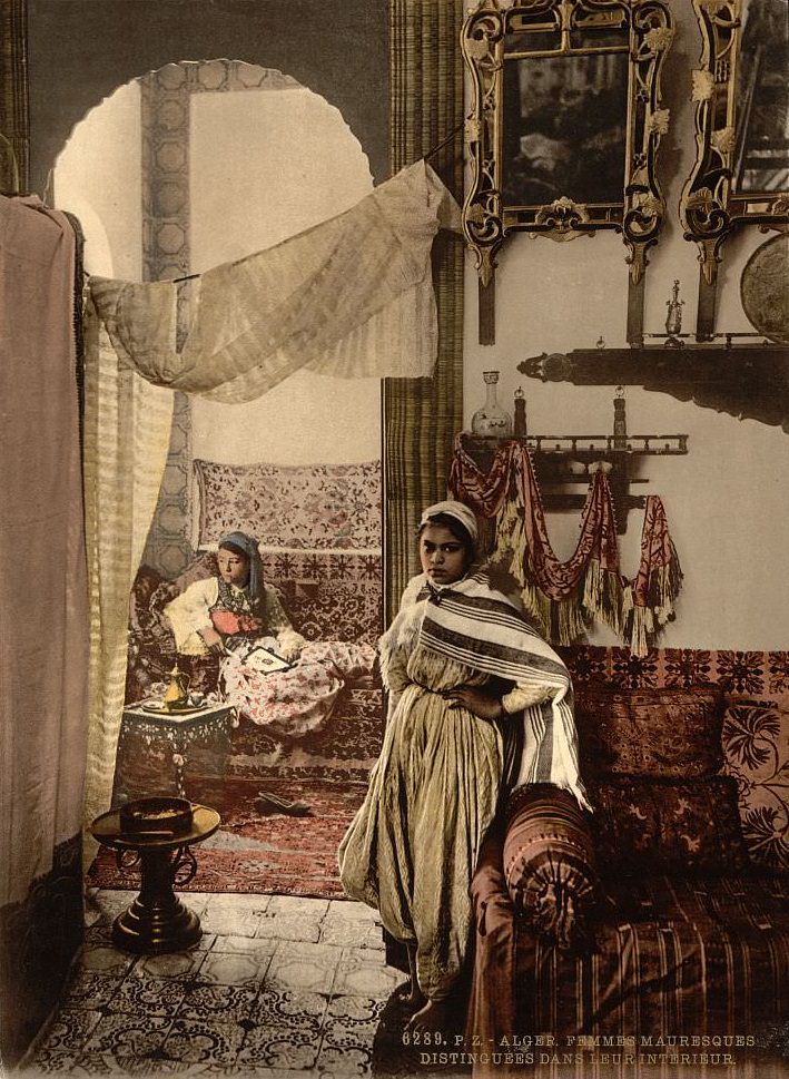 #37 Distinguished Moorish women, Algiers, Algeria