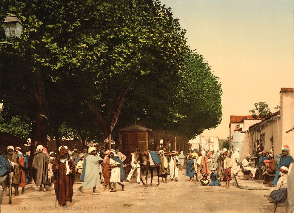 #64 Arab market, Blidah, Algeria