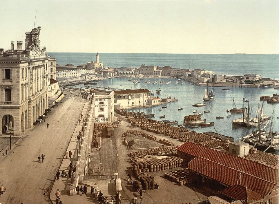 #2 The harbor and admiralty, Algiers, Algeria