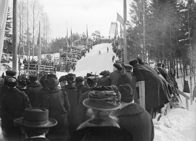 #7 Ski jumping in Alppila, Helsinki