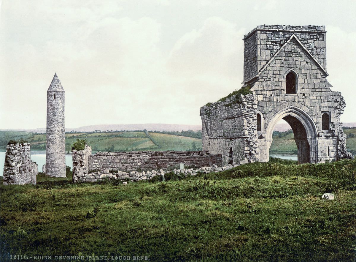 #12 Ruins, Devenish Island, Lough Erne, County Fermanagh.