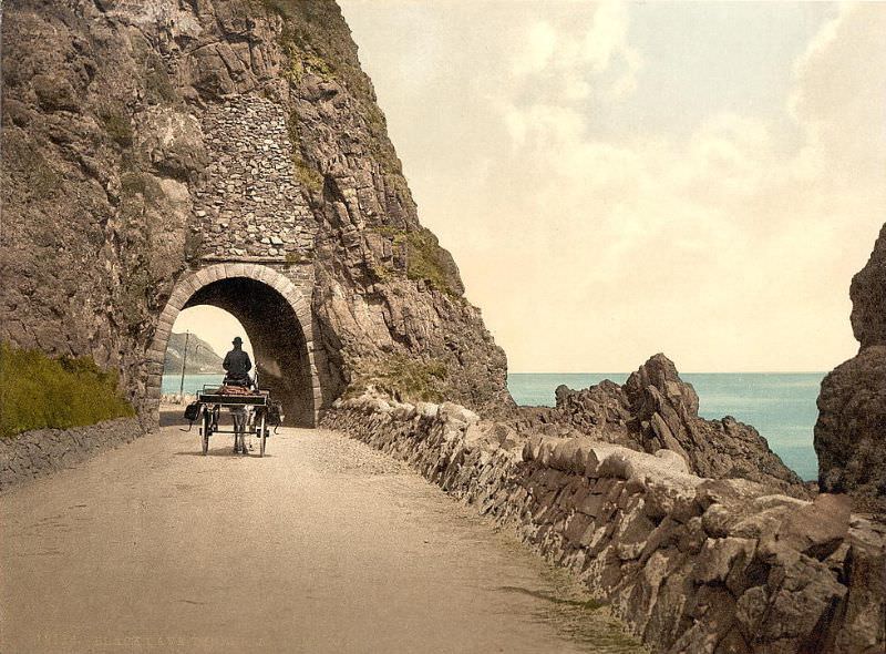 #29 County Antrim. Black Cave Tunnel
