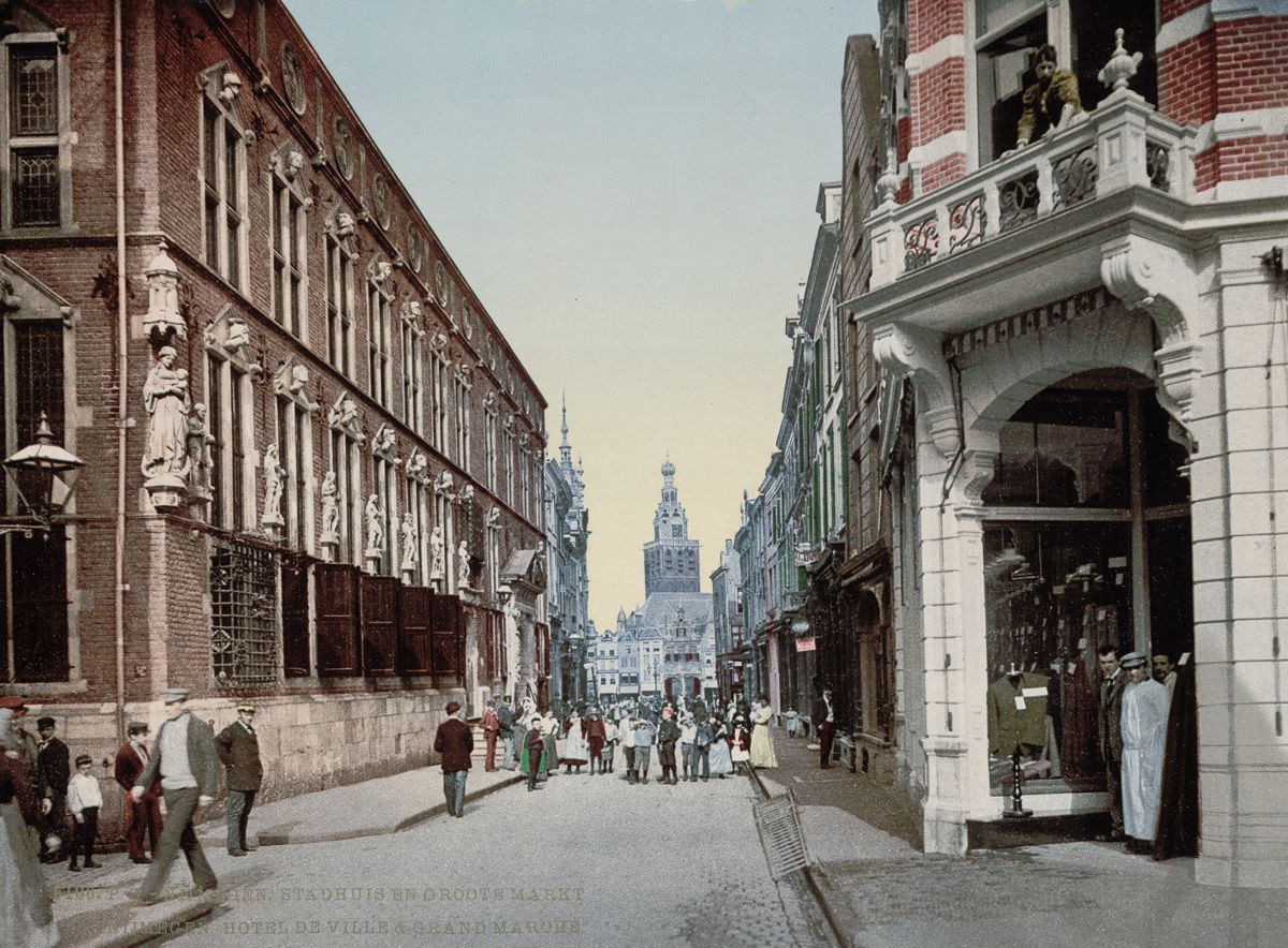 #13 The Town Hall and great market, Nijmegen.