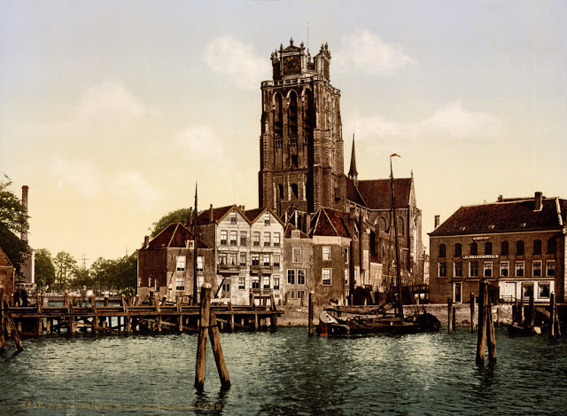 #36 Dam and Maashaven, Dordrecht, Holland