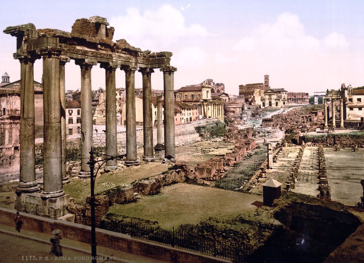 #15 A view of the Forum.