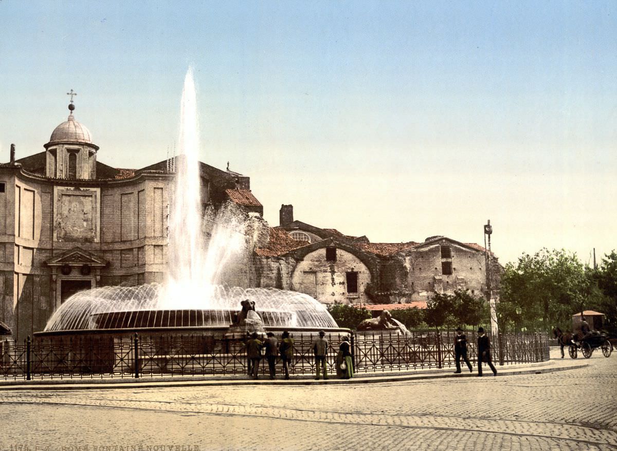#23 The Fountain of the Naiads in Piazza della Repubblica.