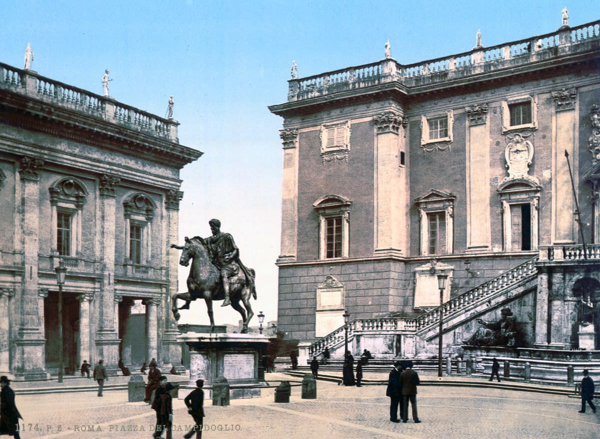 #24 The Piazza del Campidoglio.