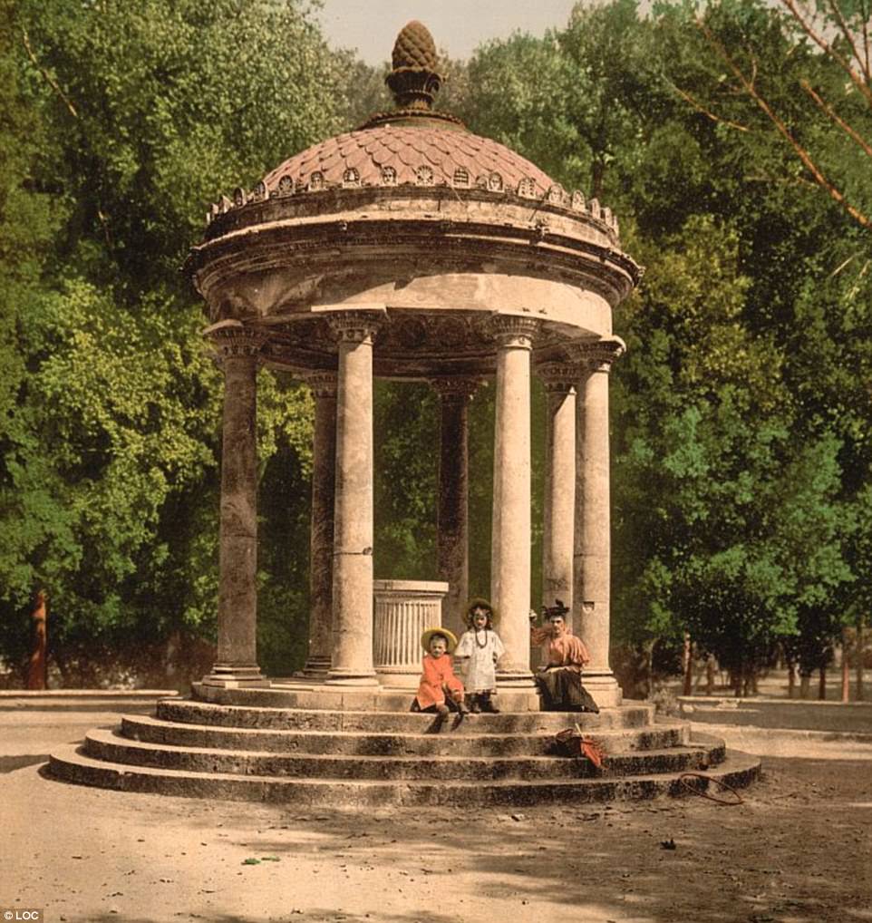 #30 Temple of Diana in the Villa Borghese Park