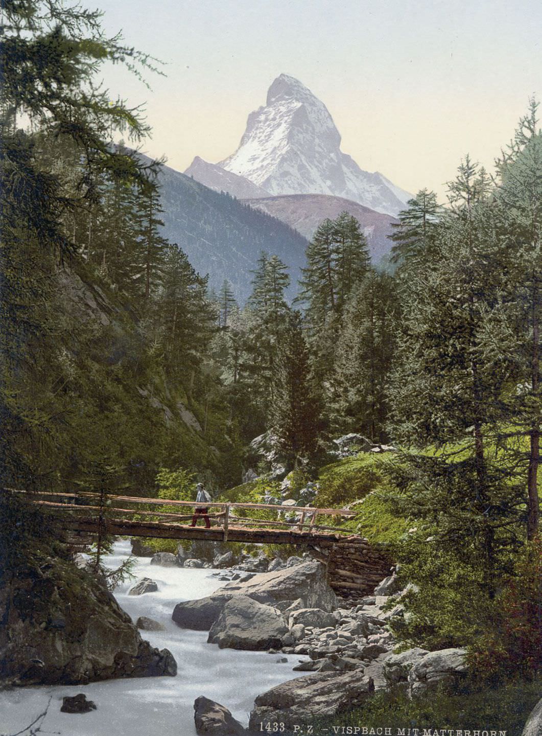 #4 Vispach Bridge and the Matterhorn, Valais