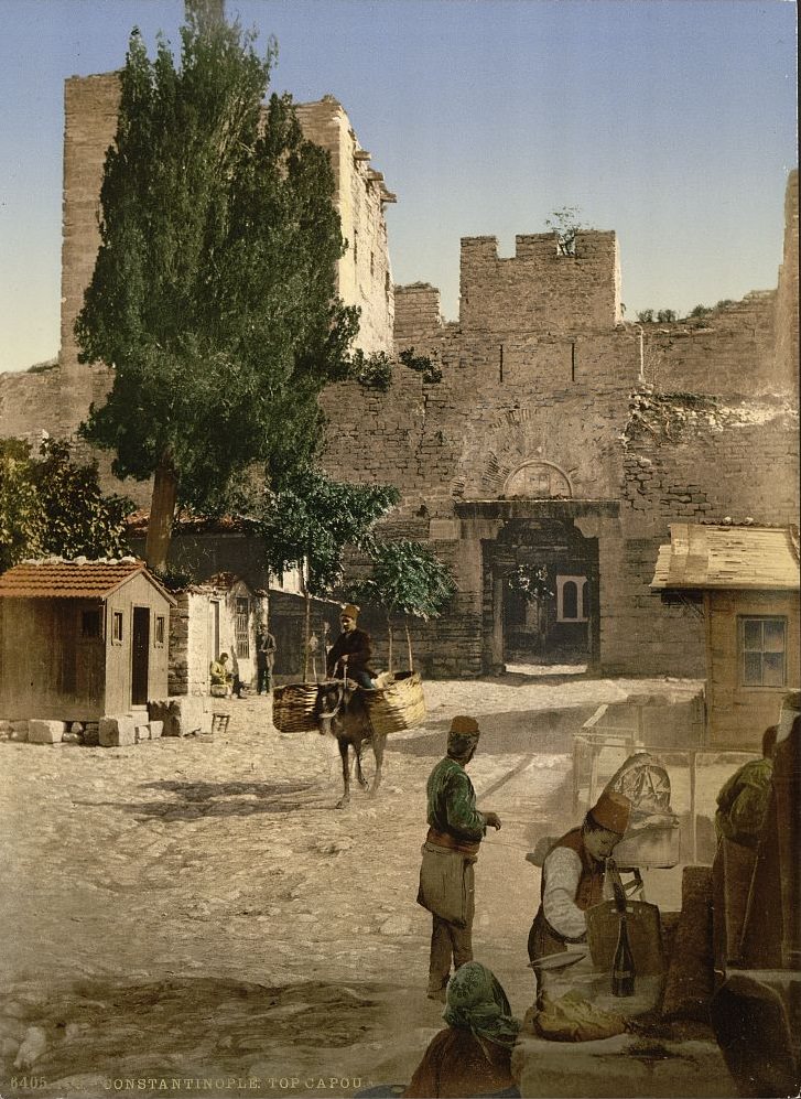 #24 Sultan Bajazid’s (i.e., Beyazit’s) mosque, Constantinople, Turkey