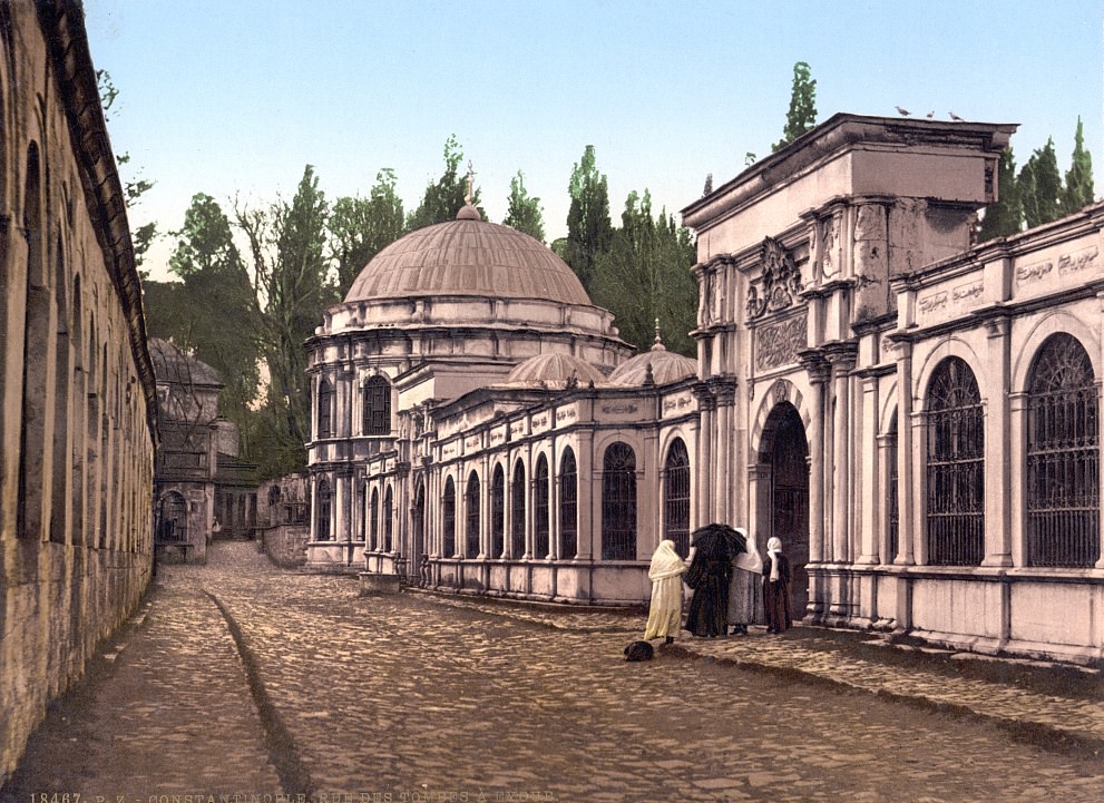 #34 Street in Eyüp, a section of Constantinople, Turkey