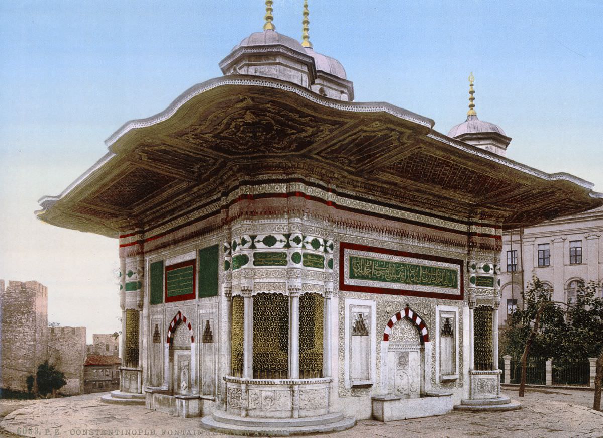#46 The fountain of Sultan Ahmed.