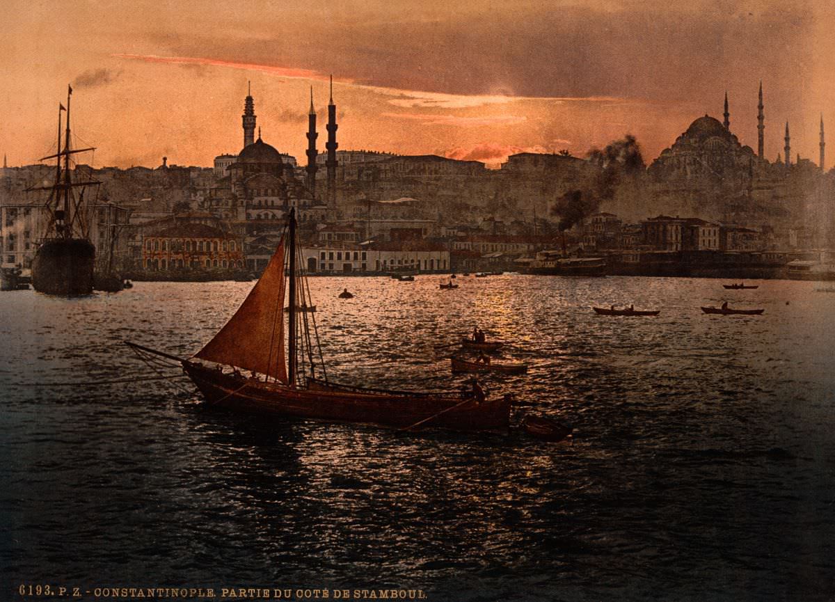 #49 The harbor of Constantinople.