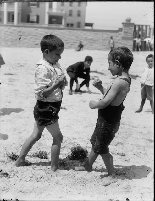 #26 On the Atlantic City Beach, ca. 1900s
